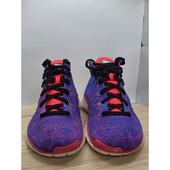 Nike Free Flyknit Chukka Men's Size 8.5 Running Shoes Game Royal - Picture 2 of 10